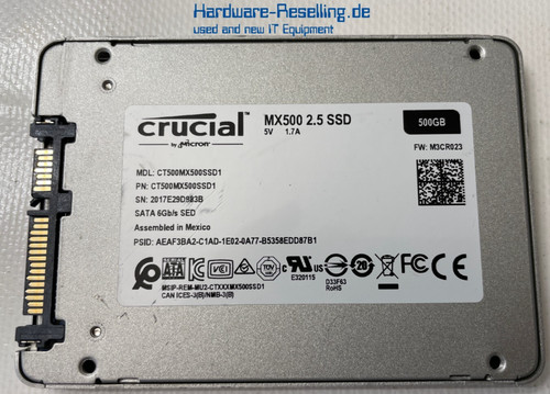 Crucial mx500 ssd - crucial,