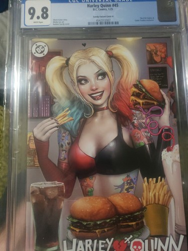 Harley quinn cgc 8 - quinn, #45