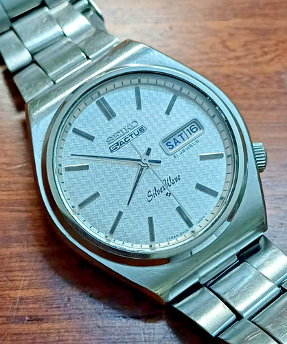 Seiko 5actus silverwave - seiko,