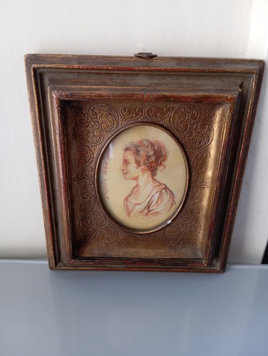 Antico quadro miniatura - miniatura, 800