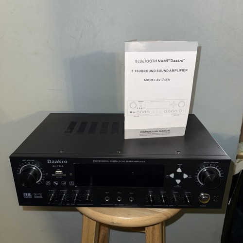 Daakro 735a amplificatore - daakro, av-735a