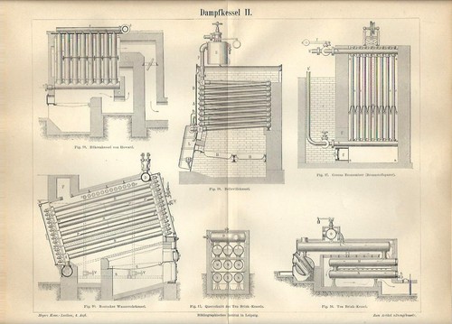 Antique print steam - antique,