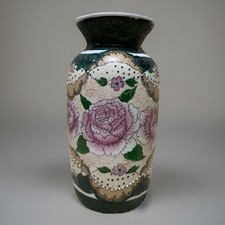Vaso floreale vintage dipinto