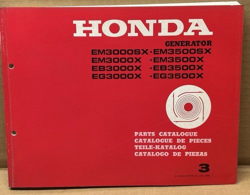 Honda em3000 em3500 eg - sx,