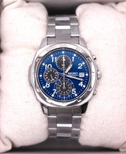 Orologio SEIKO Chronograph SND193 P1 Overseas Reimportated Models Blue...