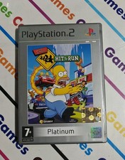 THE SIMPSON HIT & RUN PS2 MINT
