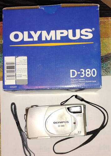 Olympus 380 fotocamera - olympus, d-380