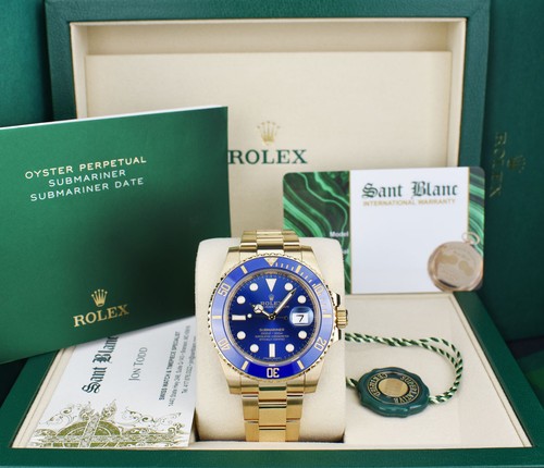 Rolex submariner oro 18kt 40mm - rolex,