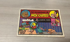 Album Figurine PANINI - LE AVVENTURE DI NICK CARTER - 1972 COMPLETO - originale