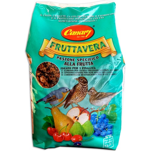 Canary fruttavera 3kg mangime - 3kg,
