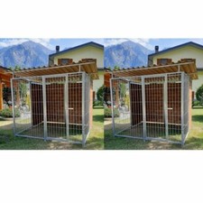 2 Box per Cani Copertura e