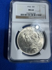 Dollaro della Pace 1922 - fior