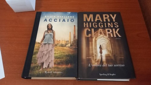 Lotto libri acciaio - libri, silvia