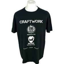 T Shirt Birra Artigianale Stedman Tag Nero XL Oversize Drinking Ale Tee XL