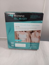 Reggiseno classico a compressione Marena recupero con passanti tubo di scarico BNVL 38/40 nero 