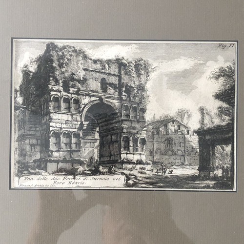 Acquaforte antichità romane - acquaforte,,