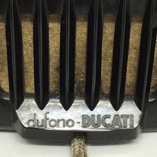RADIO ELETTRONICA DUCATI DUFONO NERO ANNI 30 ALIMENTATORE A BATTERIE CISEM moto