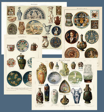 Antica litografia cromata