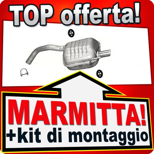 Silenziatore posteriore per - posteriore,