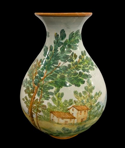 Vaso decorato mano con - a,