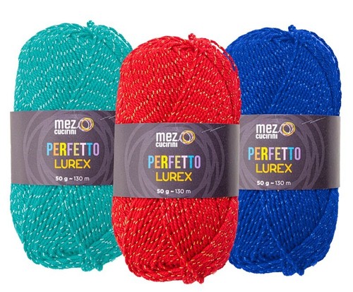 Gomitolo lana perfetto lurex - 1,