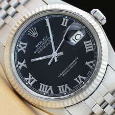 Uomo Rolex Datejust 16014 Nero