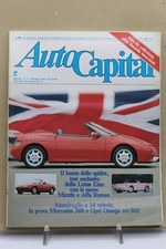 rivista auto capital lotus elan alfa romeo spider mazda mercedes 300 opel omega
