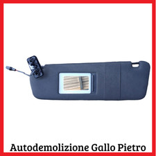 Aletta parasole nera SX sinistra AUDI q7 2006 4l 4lb 3.0 tdi quattro tuning