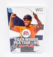 Tiger Woods PGA Tour 09: All-Play (Nintendo Wii, 2008) CIB COMPLETO