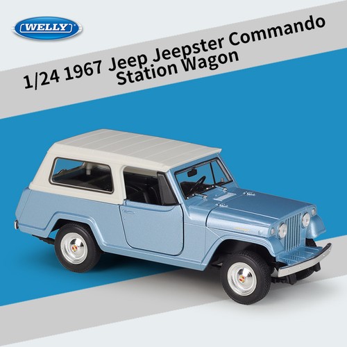 Welly 1967 jeep jeepster - 1:24,