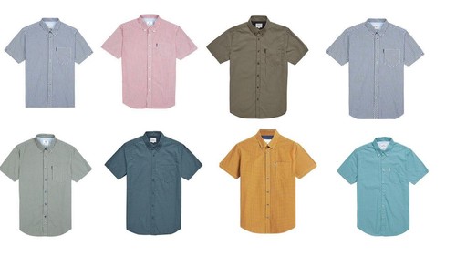 Camicia maniche corte a - corte,
