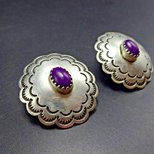 Orecchini concho vintage anni - vintage,