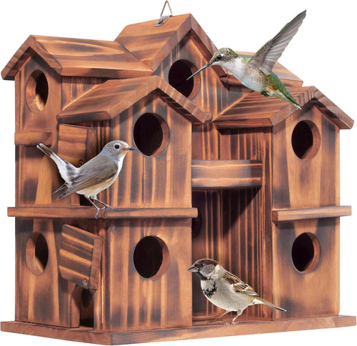 Casetta per uccellini legno - per,
