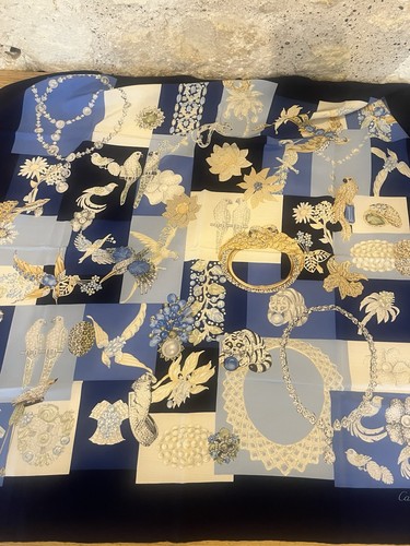 Foulard cartier authentique - cartier,