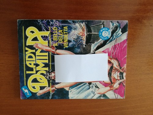 Fumetto vintage lady domina - -,