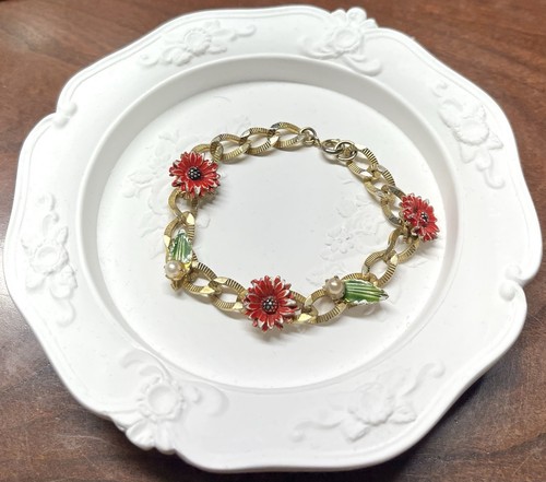 Bracciale vintage smalto - , e