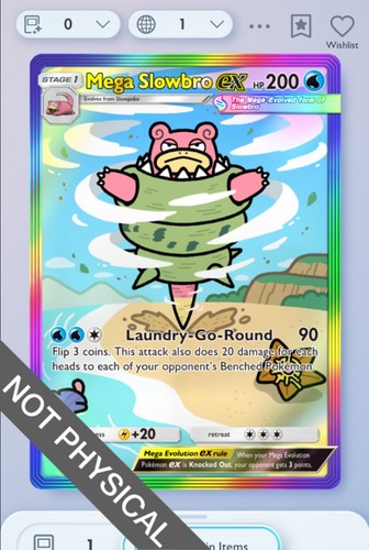 Pokemon tcg pocket - pokemon, mega