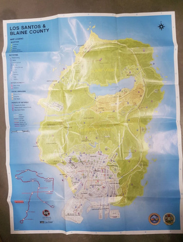 Mappa gta grand - theft, auto