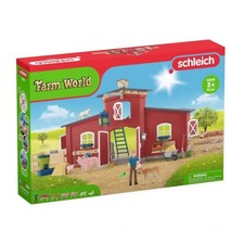 Grande fienile con animali