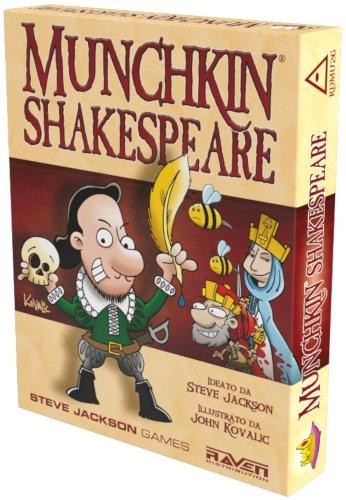 Munchkin shakespeare gioco - shakespeare, da