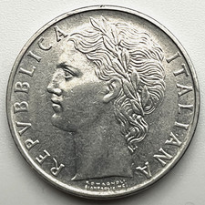 Italy / 100 Lire / 1966-R /