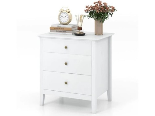 Comodino hu11076wh 45 x - comodino,