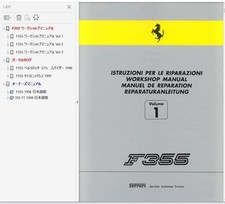 Ferrari F355 355F1 Manuale