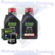 Kit Tagliando Olio Motul 5100 15W50 Per Polaris ATV 330 Trail Boss 2003>2011