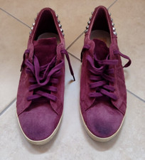 ASH-SNEAKERS 42-SCARPE GINNASTICA-SHOES-LEATHER-PELLE-BORCHIE-RARE-LMT EDITION-