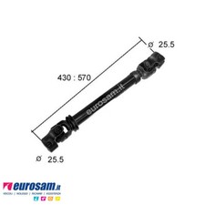 Piantone sterzo completo per