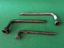 LOTTO 3 CHIAVI VINTAGE RUOTA RUOTE MM 19 BULLONI FIAT 500 126 127 ANNI '70. CP81