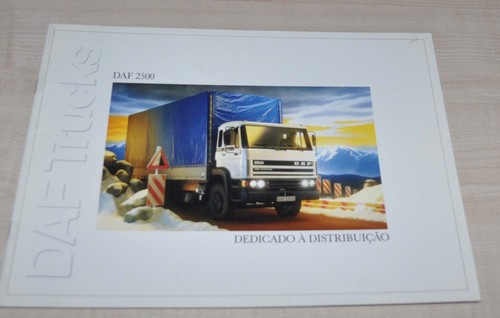 Brochure camion daf 2500 - daf,