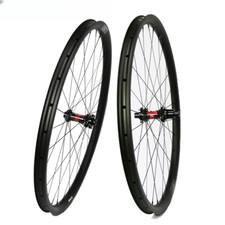 Set ruote bici mtb fibra di