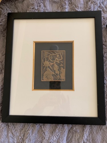 Scarsa targa bronzo